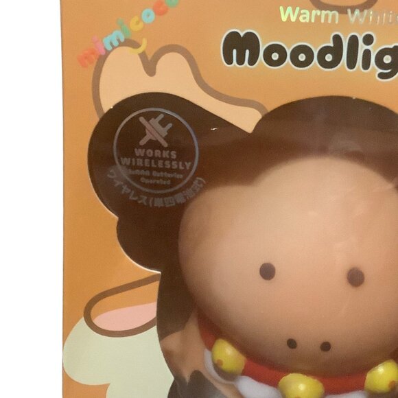 Mimico Turbo Moose Warm White Moodlight Kids Wireless LED Night Light 3 AAA NEW - Picture 2 of 9